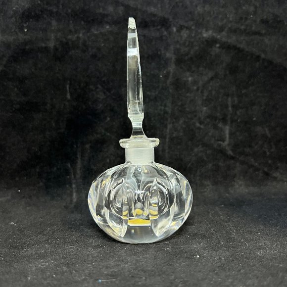 Irving W Rice & Co Cut Crystal Perfume Bottle Made In West Germany - Picture 5 of 9